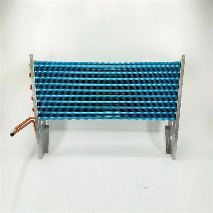 Air Cooled Blue Fin Type Copper Condenser
