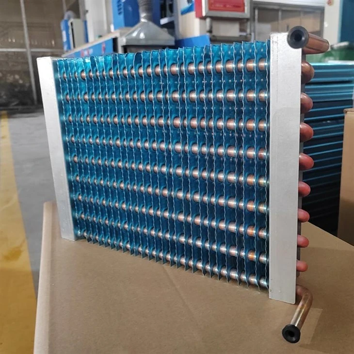 Copper Tube And Aluminum Fin Heat Exchanger Condenser