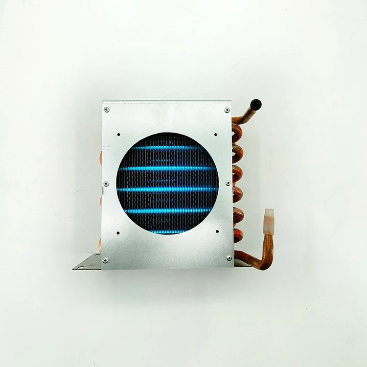 Mini refrigerador d'aigua evaporador d'aleta refrigerat per aire