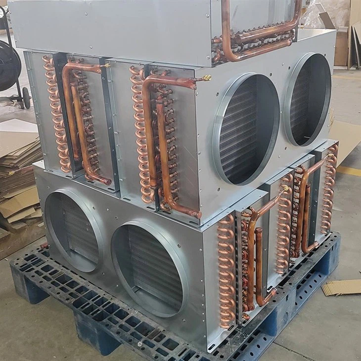 Refrigerating Copper Tube Aluminum Fin Condenser