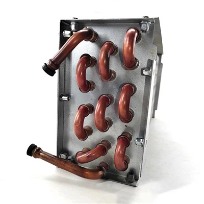 Condensador d'aleta de tub de coure OEM